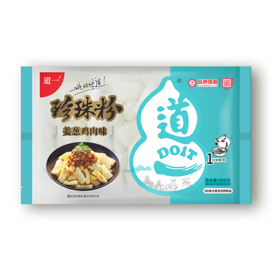 姜葱鸡肉酱拌珍珠粉